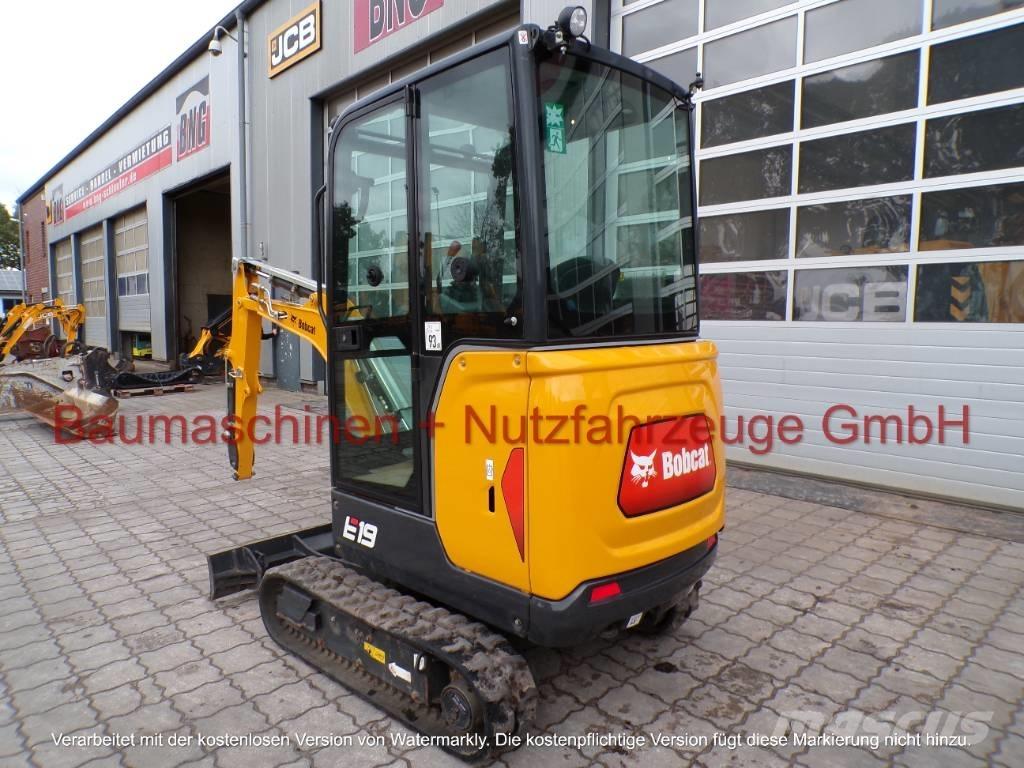 Bobcat E 19 Mini bagri <7t