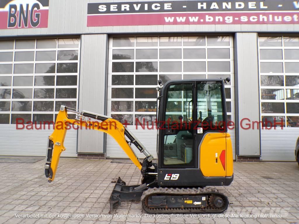 Bobcat E 19 Mini bagri <7t