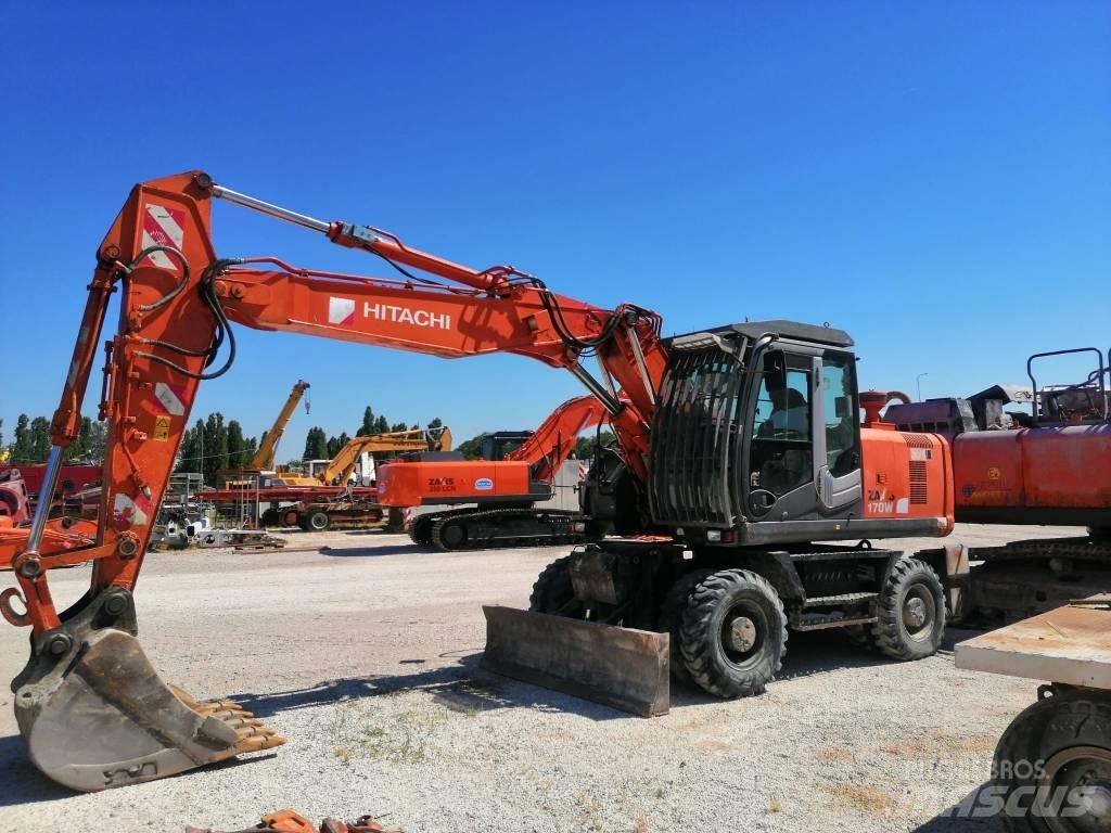 Hitachi ZX 170 W-3 Bagri na kolesih