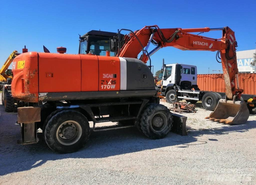 Hitachi ZX 170 W-3 Bagri na kolesih
