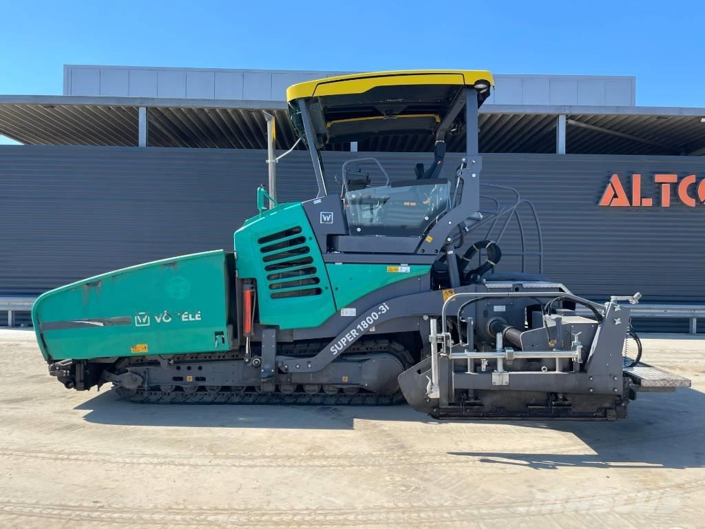 Vögele SUPER 1800-3I Asfaltni finišerji