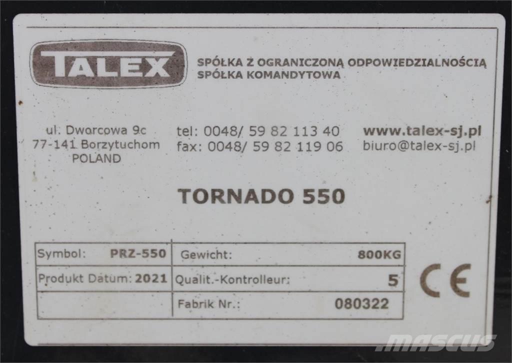 Talex Tornado 550 Obračalniki in zgrabljalniki