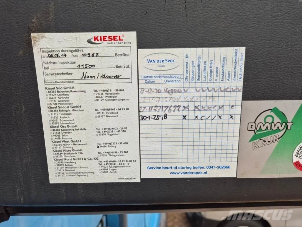 Fuchs MHL454 Bagri za prekladanje primarnih/sekundarnih surovin