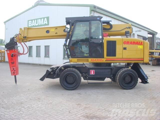 Gradall XL 4300 Bagri na kolesih