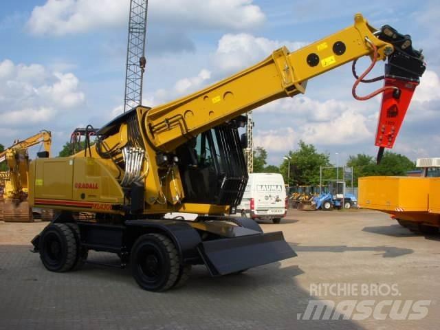 Gradall XL 4300 Bagri na kolesih