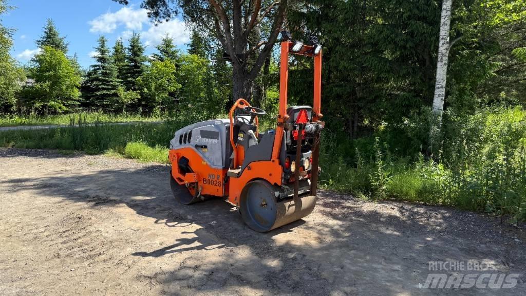 Hamm HD 8 VV Dvojni valjarji