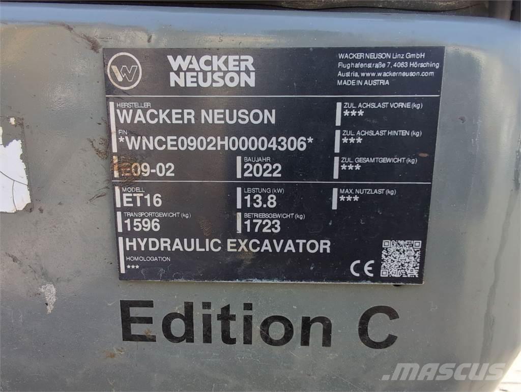 Wacker Neuson ET16 Bagri goseničarji