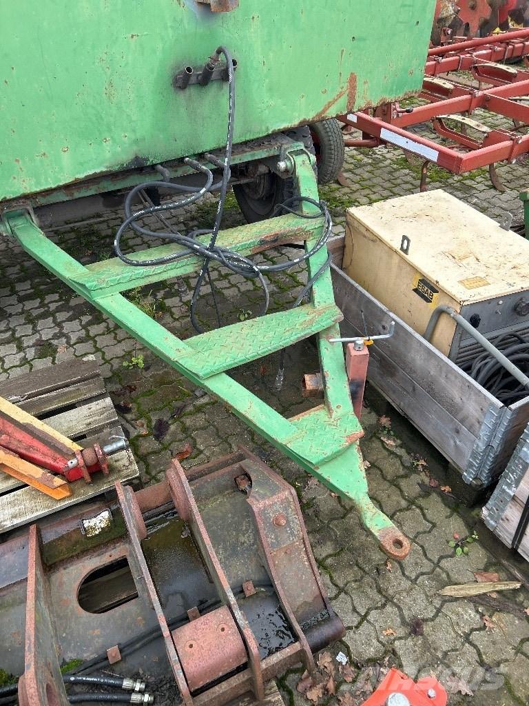  Blokvogn 4 hjulet Nizko noseče polprikolice