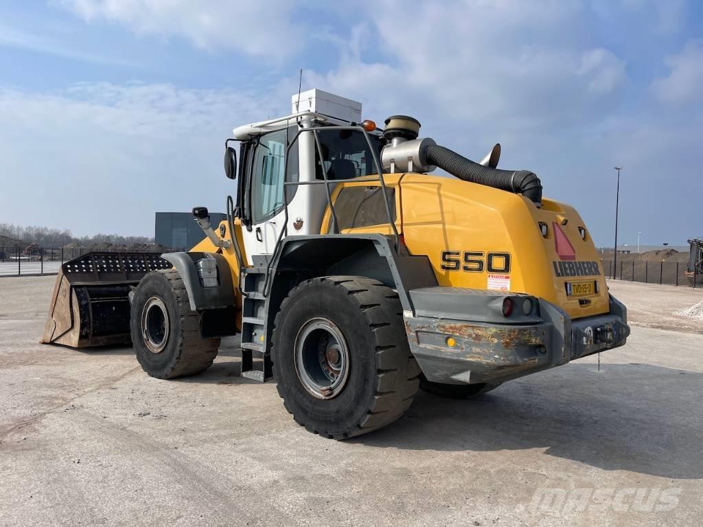 Liebherr 550 CDC + BSS Kolesni nakladalci