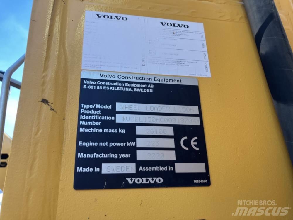 Volvo L150H Kolesni nakladalci