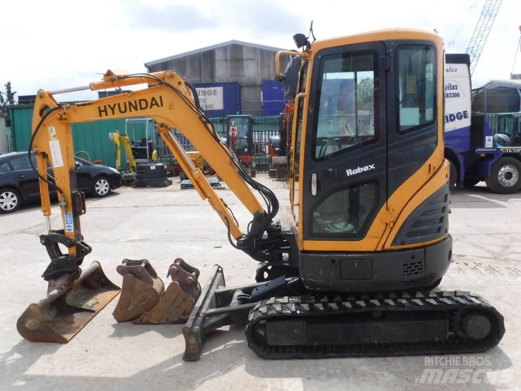 Hyundai Robex 27 Z-9 Mini bagri <7t