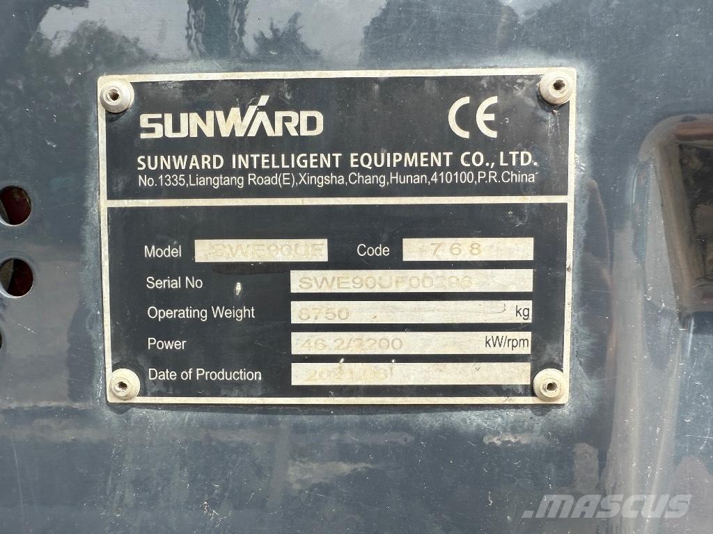 Sunward SWE 90 Midi bagri 7t – 12t
