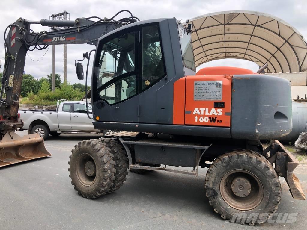 Atlas 160 WSR Bagri na kolesih