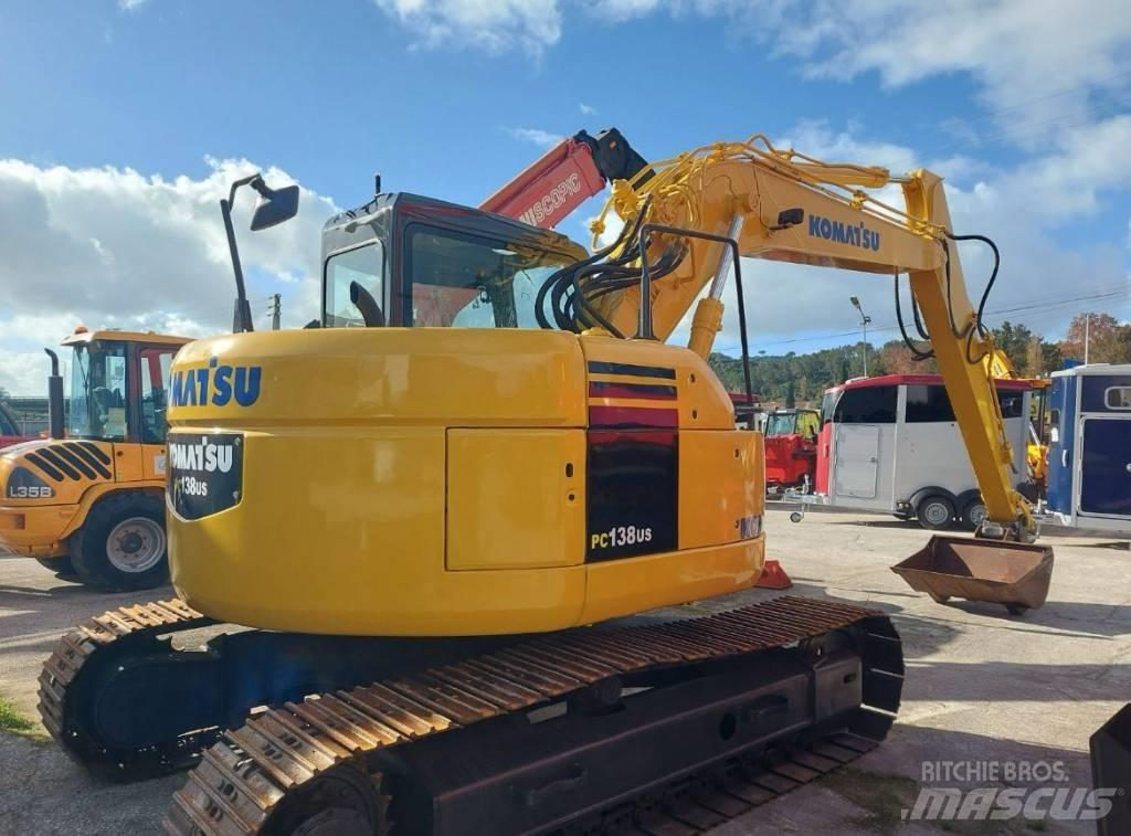 Komatsu PC 138 US Bagri goseničarji