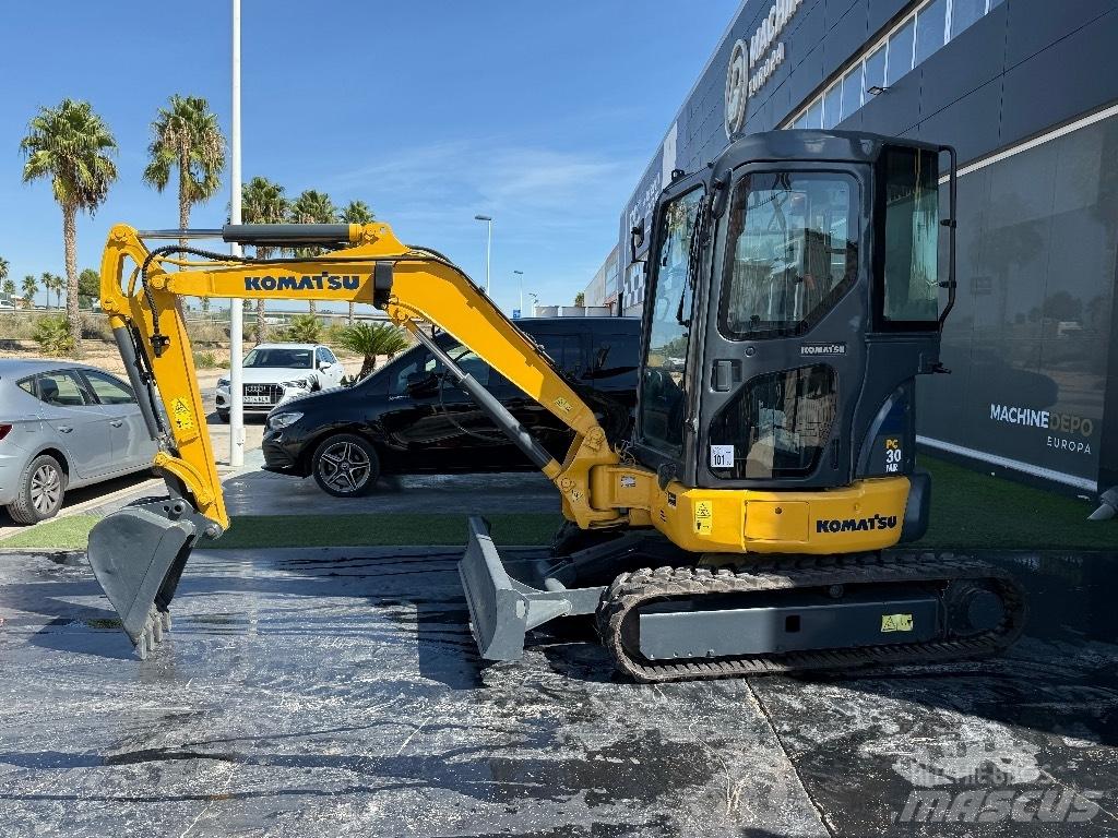 Komatsu PC 30 MR-3 Mini bagri <7t