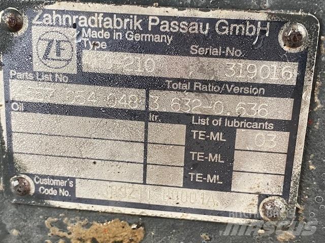 Hitachi ZF 4WG-210 Menjalnik