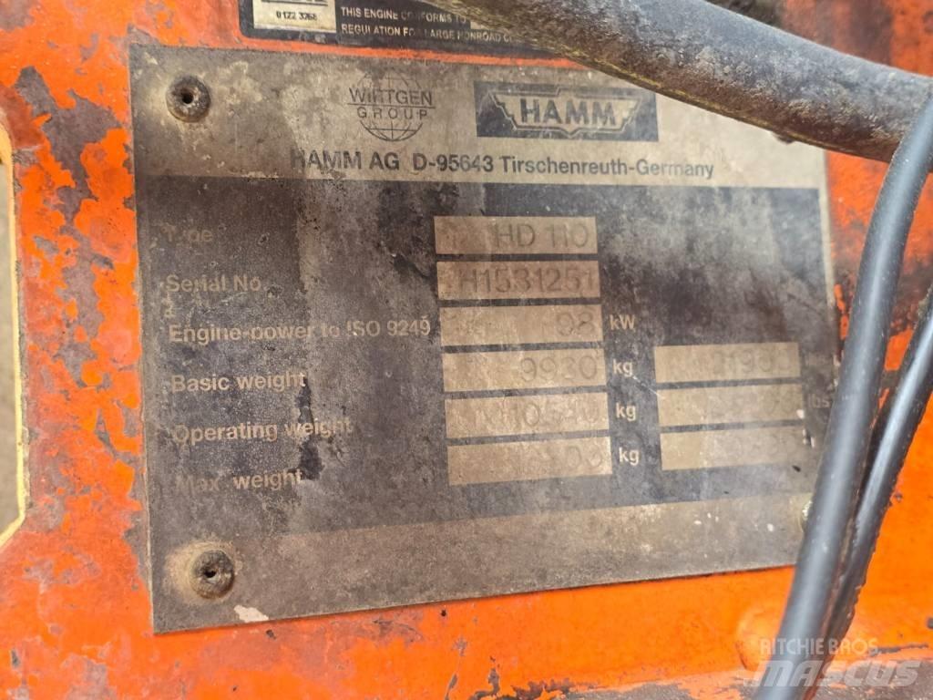Hamm HD 110 Dvojni valjarji