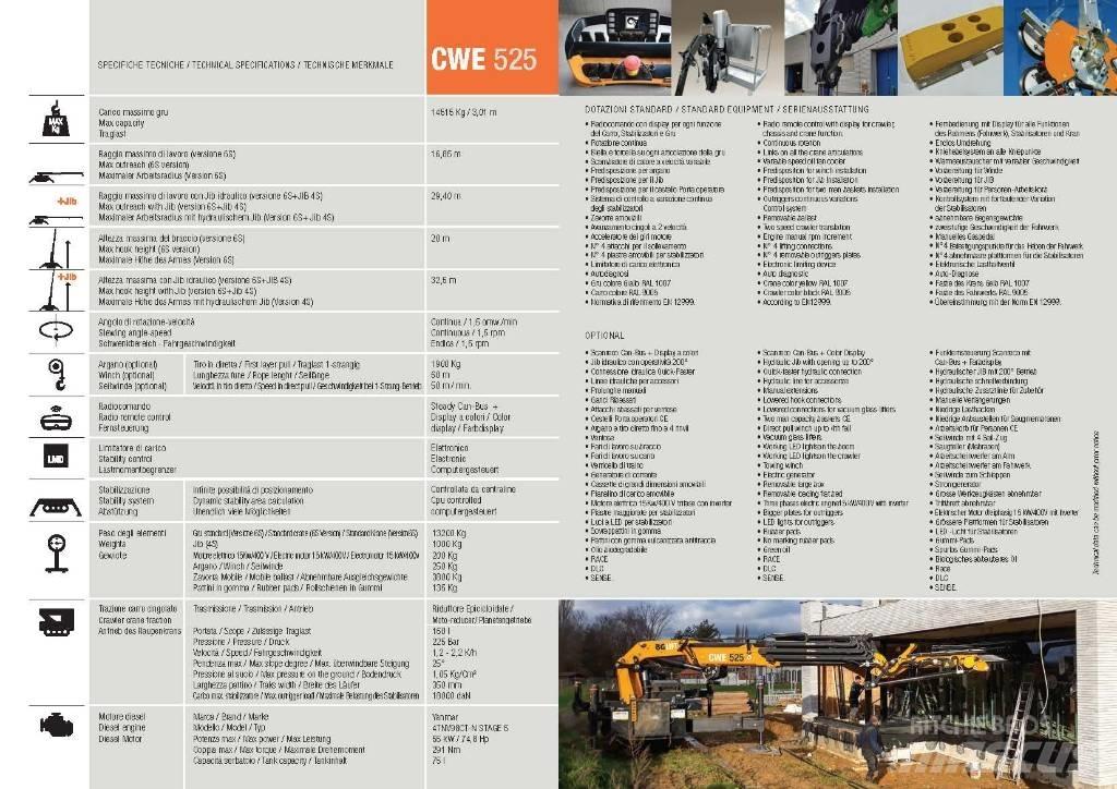 BG Lift CWE 525 Dvigala na gosenicah