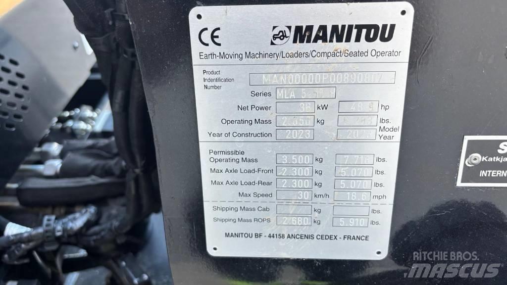 Manitou MLA 5-50 H Večnamenski nakladalci