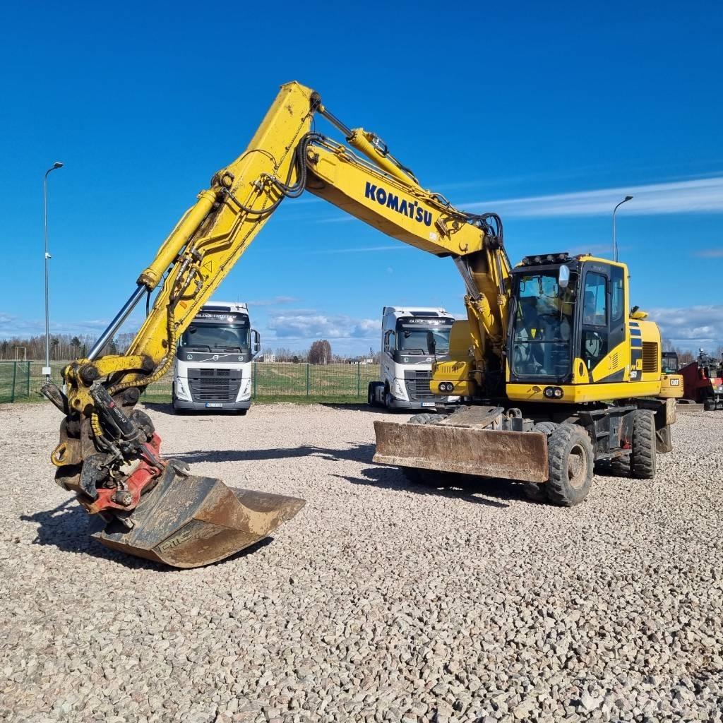 Komatsu PW160 - 11 Bagri na kolesih