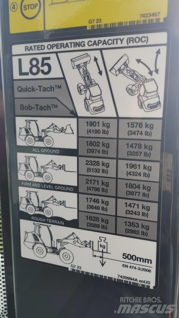 Bobcat L 85 Kolesni nakladalci
