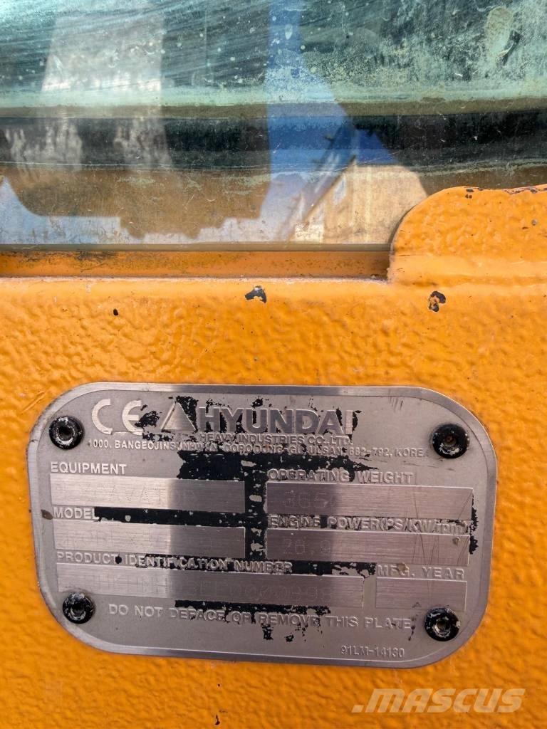 Hyundai Robex 35 Z-9 Mini bagri <7t