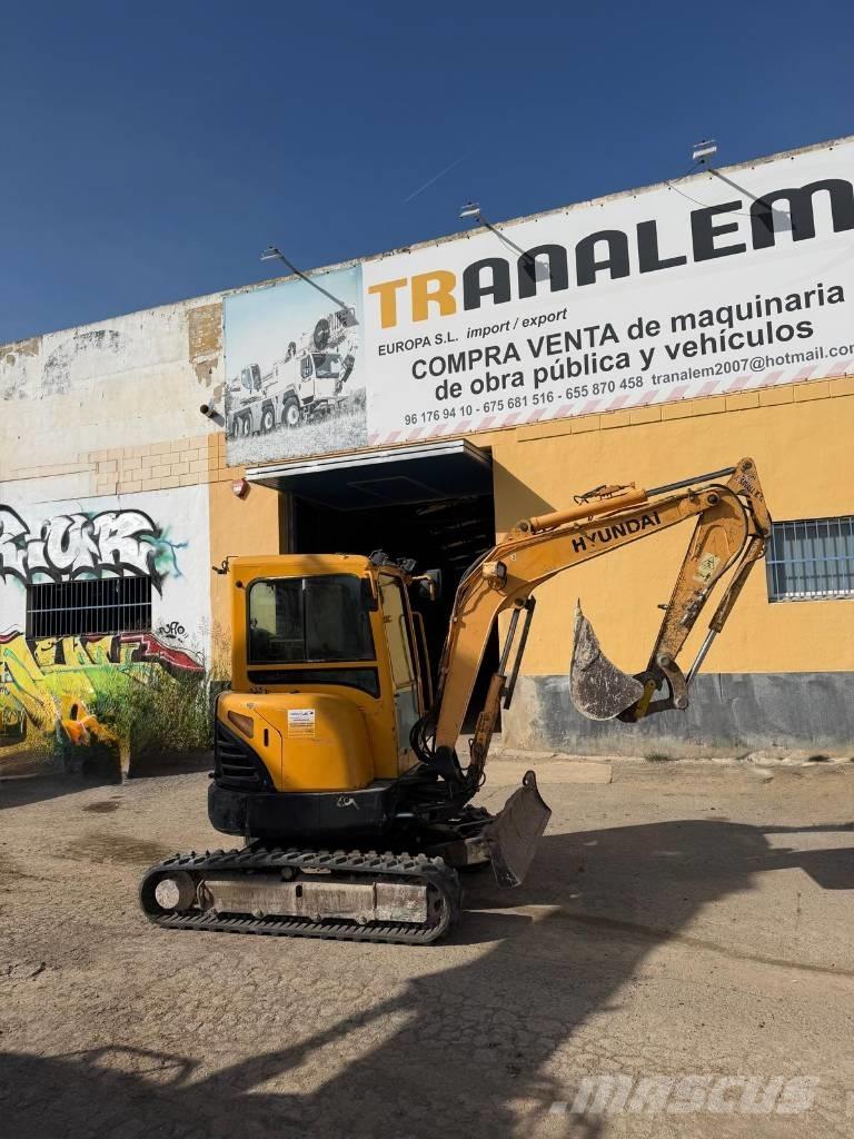 Hyundai Robex 35 Z-9 Mini bagri <7t