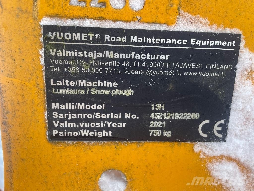  Vuomet 13 H Lumiaura Snežne deske in plugi