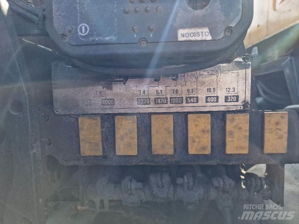 DAF 1700 TURBO Kiper tovornjaki