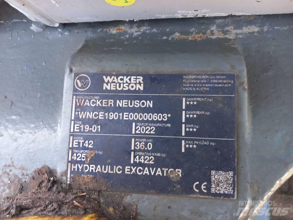 Wacker Neuson ET42 Bagri goseničarji
