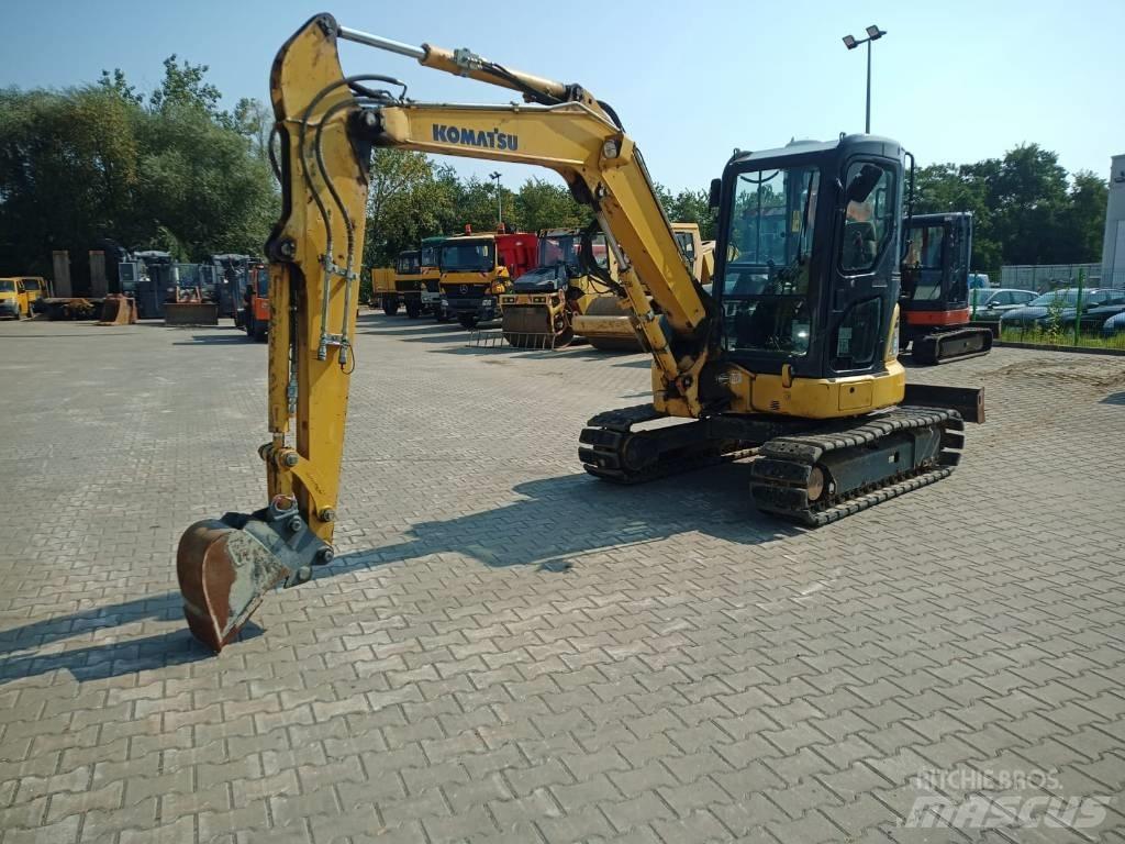 Komatsu PC 55 MR Mini bagri <7t