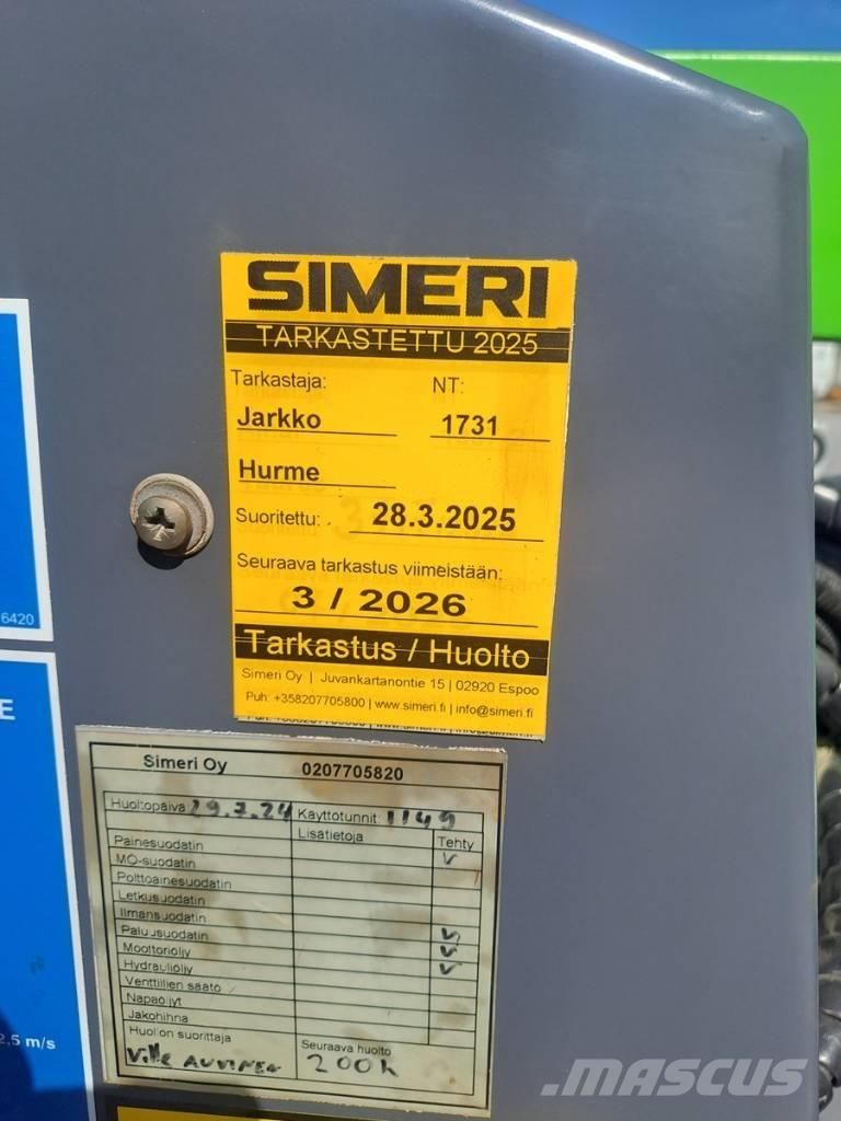 Leguan 125 Zglobne samohodne dvižne ploščadi