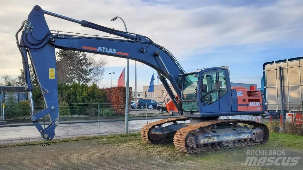 Atlas 260LC Bagri goseničarji