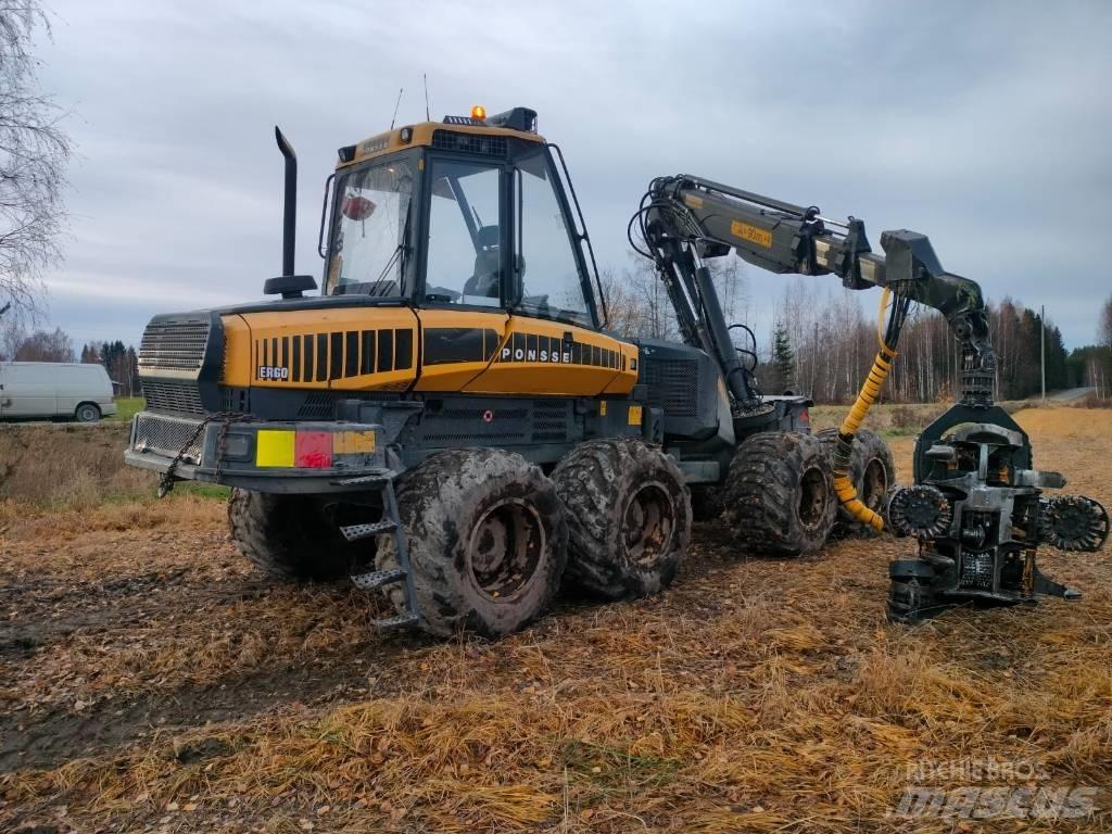 Ponsse Ergo 8W Harvesterji