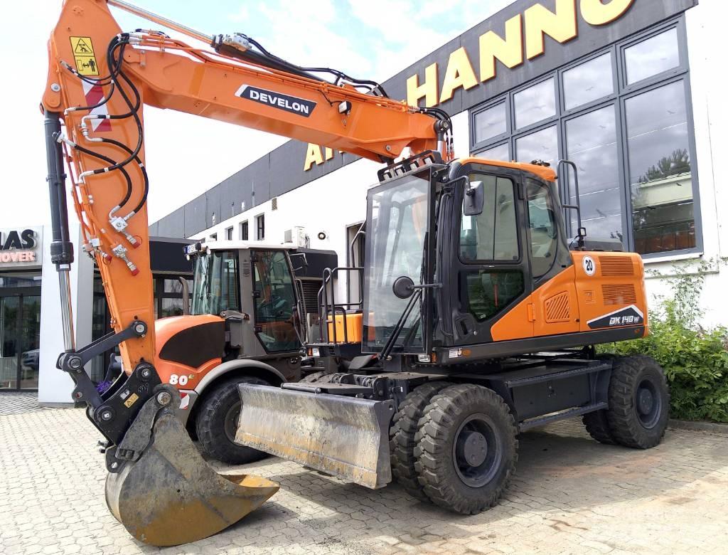 Doosan DX140W-7 Bagri na kolesih
