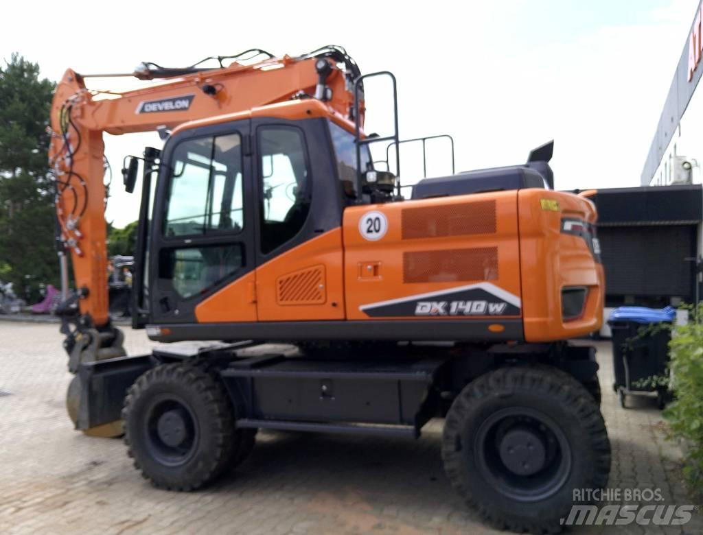 Doosan DX140W-7 Bagri na kolesih