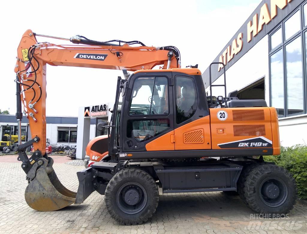 Doosan DX140W-7 Bagri na kolesih