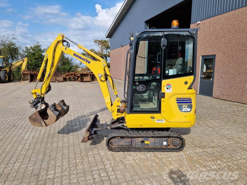 Komatsu PC 20 R-5 Mini bagri <7t