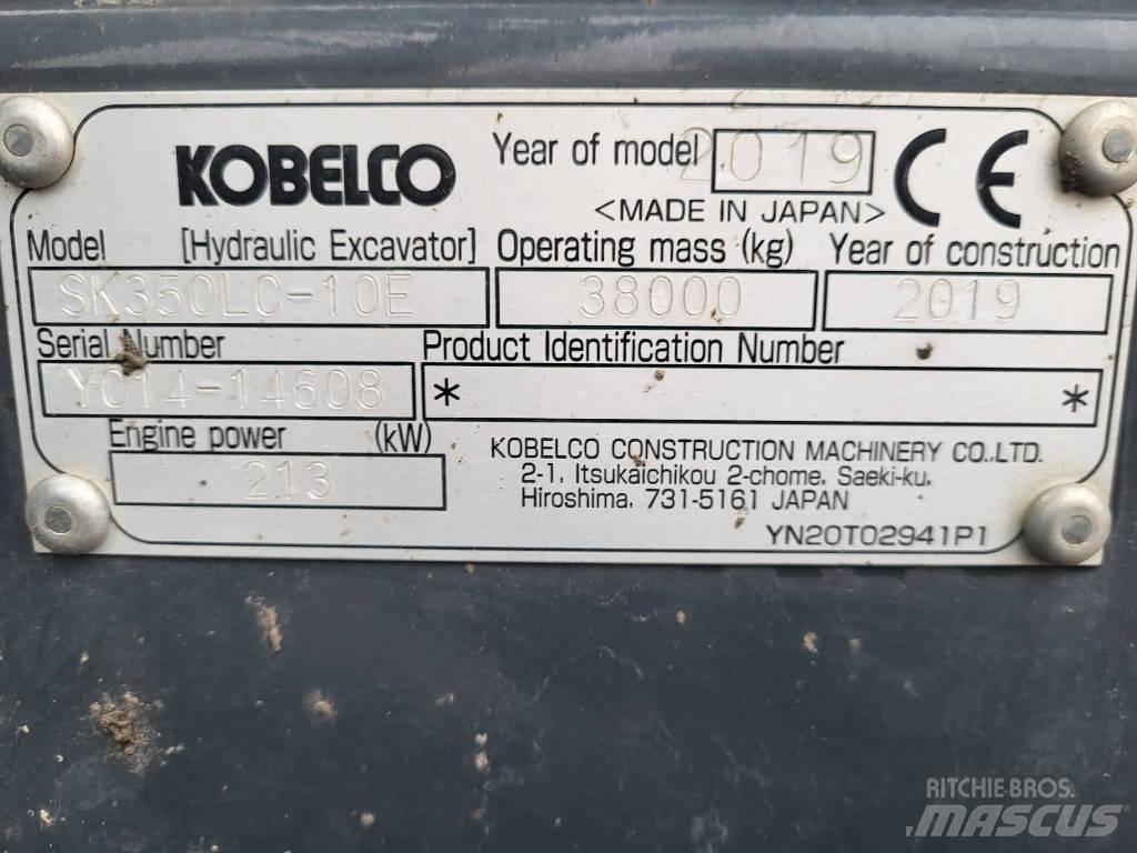 Kobelco SK350LC-10E Bagri goseničarji