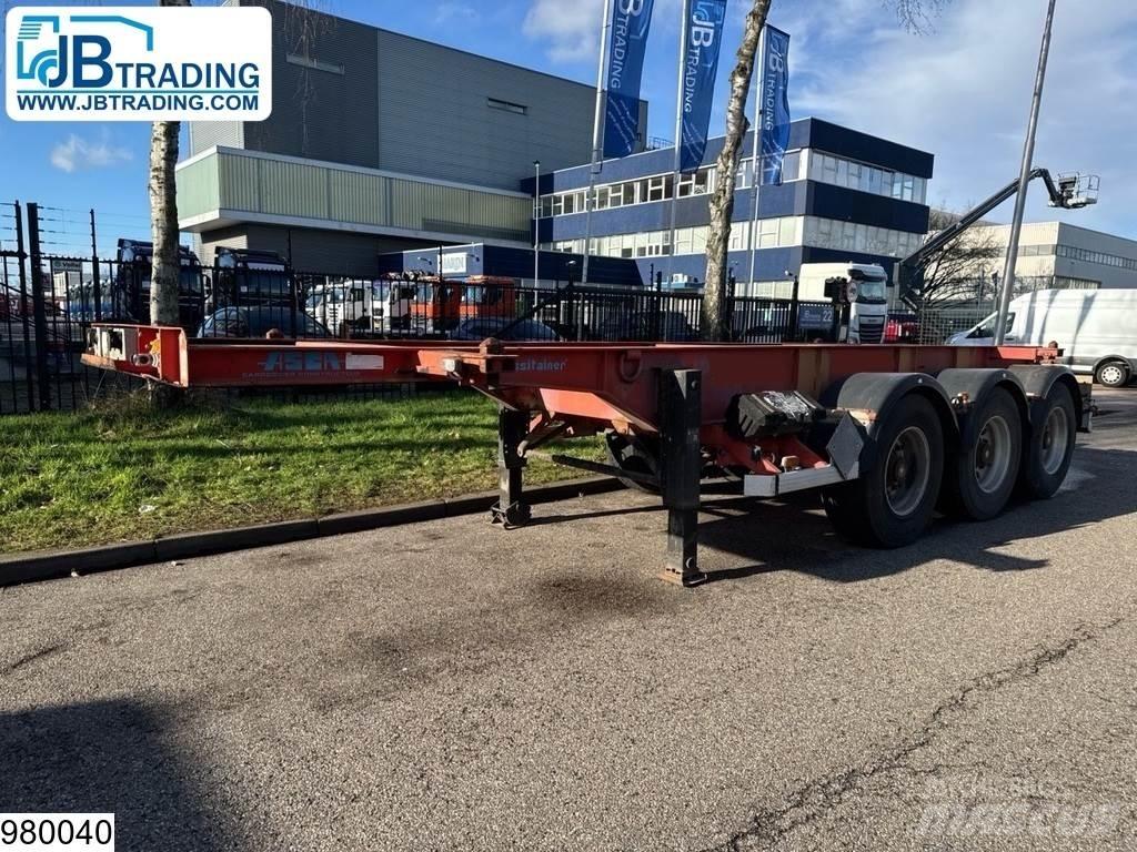 Asca Chassis 20 ft Kontejnerske polprikolice