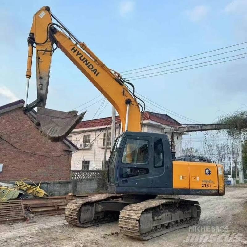 Hyundai Robex 215-7 Bagri goseničarji