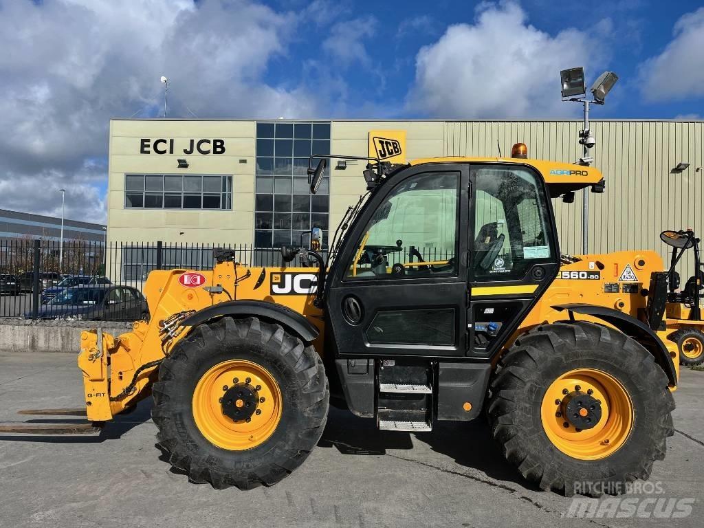 JCB 560-80 AGRI PRO Teleskopski viličarji