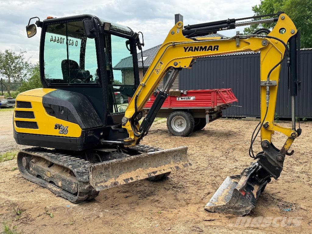 Yanmar SV 26 Mini bagri <7t