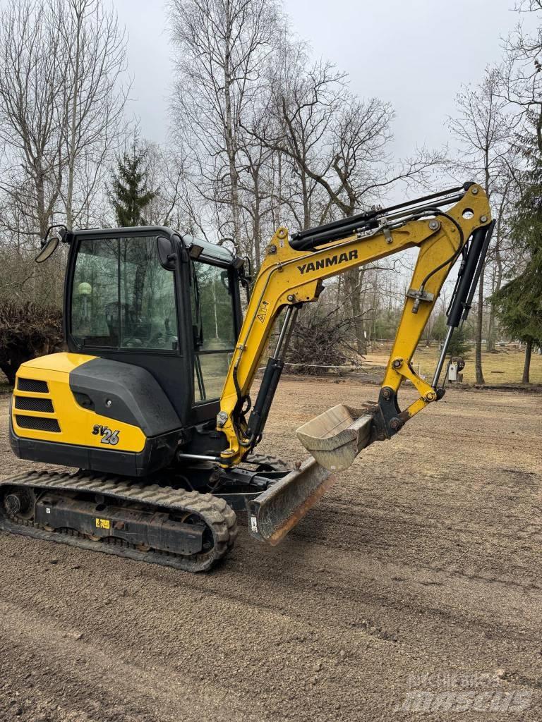 Yanmar SV 26 Mini bagri <7t