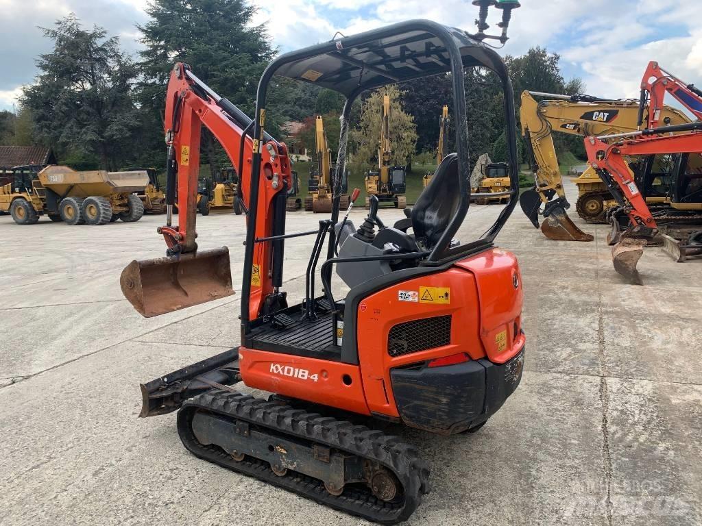 Kubota KX 018-4 Mini bagri <7t
