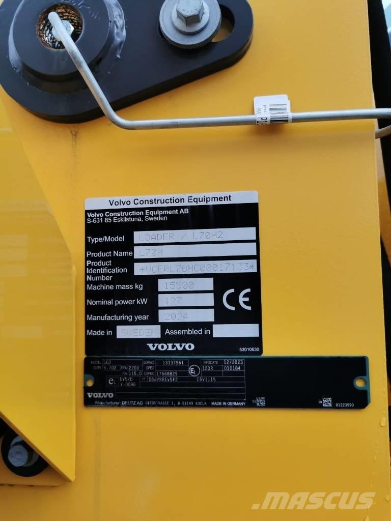 Volvo L 70 H2 Kolesni nakladalci
