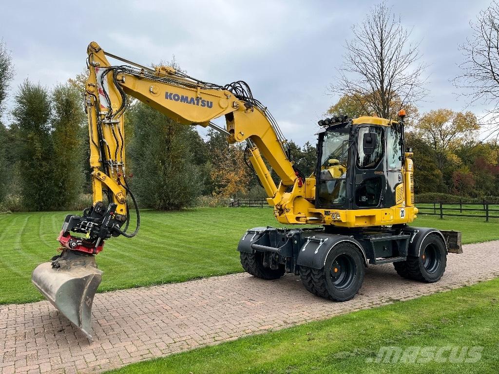 Komatsu PW 118 Bagri na kolesih