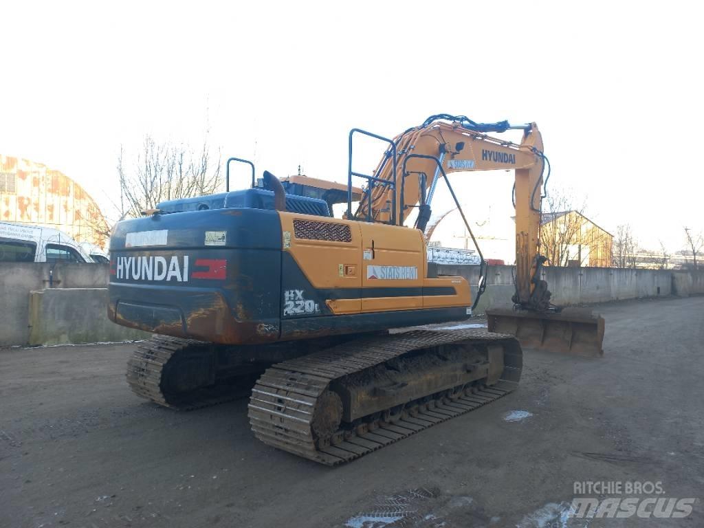 Hyundai HX 220 L Bagri goseničarji
