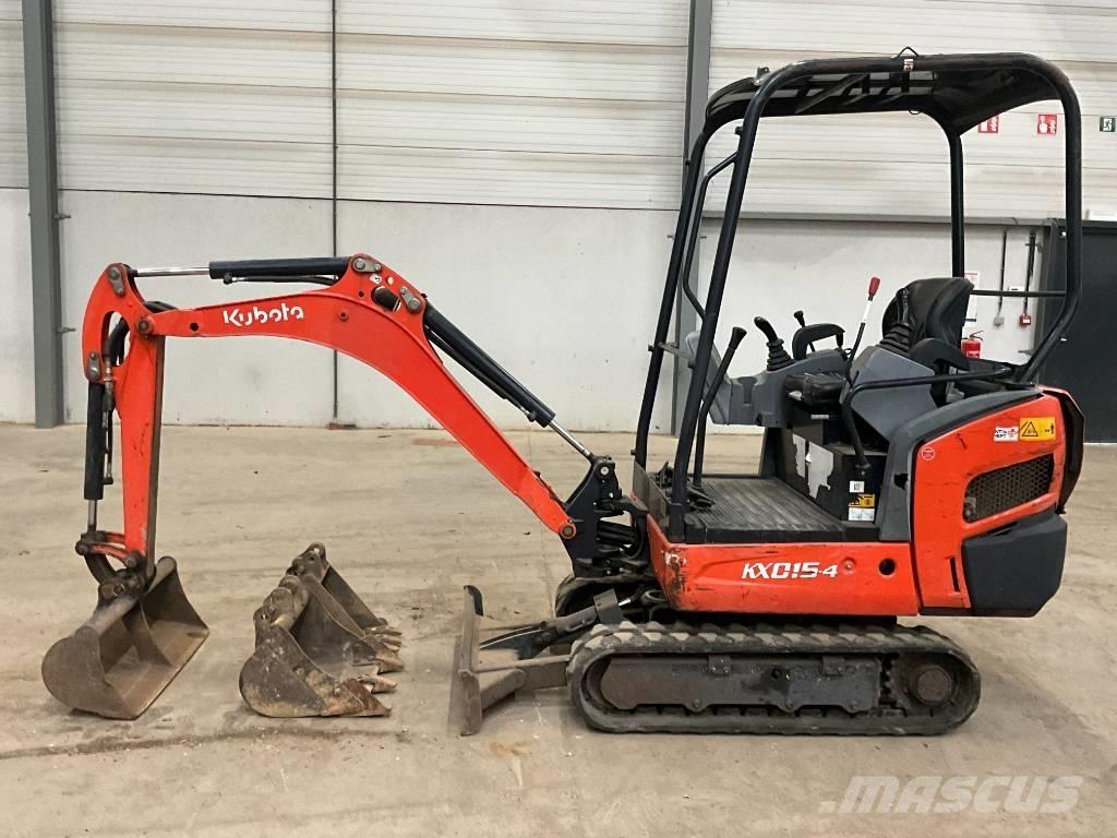 Kubota KX 015-4 Mini bagri <7t