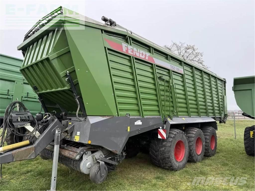 Fendt tigo 100 xr Druge polprikolice